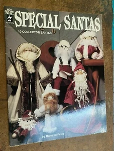 Vtg Special Santas: 10 Collector Santas Pattern Book by Marie Le Fevre - Picture 1 of 7
