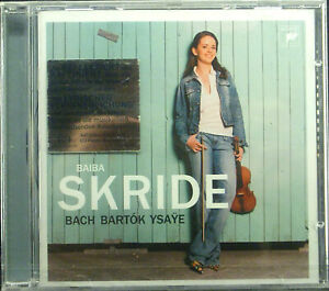 CD BAIBA SKRIDE - Bach, Bartok, Ysaye, SACD, II Zustand neu-ovp II