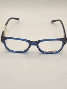 Converse Eyeglasses Frame KIDS K300 Blue Camo Flex Hinge 47-16-130 NWOT  - Picture 1 of 10
