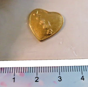Pin Insignia Metal dorado Con Pinza Mariposa JESUS - Imagen 1 de 2