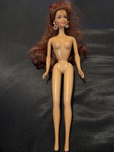 1966 barbie doll brunette with earrings - Picture 1 of 4