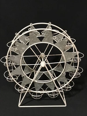 Ferris Wheel Cupcake Stand/Server/Holder - Metal - 15" x 15" - Holds 12 Cupcakes - Image 1 of 4