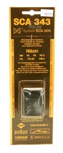 Metz Flash Adapter SCA 343 ME For Nikon Film Cameras: FA, FE, FE2, FG, FM, FM2. - Picture 1 of 1