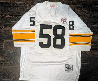 Camiseta Mitchell Ness Pittsburgh Steelers Jack Lambert Talla 50 Nueva con Etiquetas (Leer) Foto 1 de 4