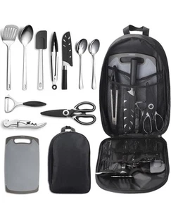 Camping Essentials Utensils Set-brand new - Picture 1 of 13
