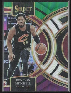 2023-24 Panini Select #163 Donovan Mitchell Tri-Color Prizms - Picture 1 of 2