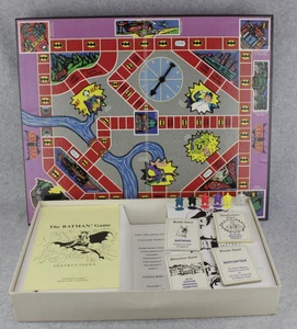 Vintage 1989 50th Anniversary University Games The Batman Board Game Complete - Picture 1 of 12