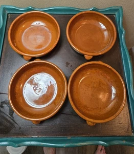 Set of 4 Cazuelas Terra Cotta tapas Paella baking dishes Made in Spain  - Picture 1 of 4