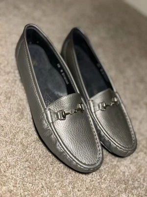 Женские мокасины SAS Tripad Comfort C1113878 Metro металлик размер 10 оригинал $188 - Изображение 1 из 4