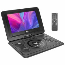 13.9" Tragbarer DVD CD Player 270° Drehbar Auto Kopfstütze Monitor Fernbedienung