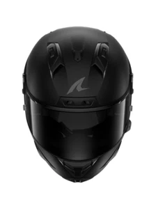 SHARK CASCO HELMET AERON DARK SHADOW Matt Black Mat CASQUE - Picture 1 of 3