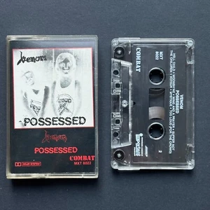Venom Possessed Cassette Tape MXT 8022 Combat Records 1985 Death Metal Vintage - Picture 1 of 2