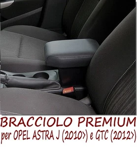 Bracciolo Premium per OPEL ASTRA J - GTC (2012>)- MADE IN ITALY- appoggiagomito - Imagen 1 de 2
