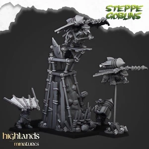 Highland Miniatures Flying Steppe Goblins - Picture 1 of 6