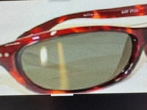 Gargoyles GXP 7920D G-Force Shiny Tortoise Fr./Light Gold Pol. Lens ca. 2003 - Picture 1 of 1