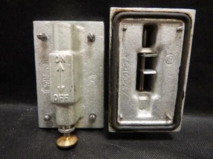 Pyle National XC-100 1 Gang Tumbler Switch Cover Malleable Iron - Picture 1 of 3