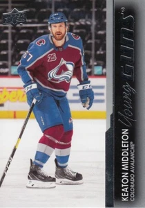 2021-22 Keaton Middleton Young Guns Upper Deck Series 1 Rookie Card #211 - Foto 1 di 2