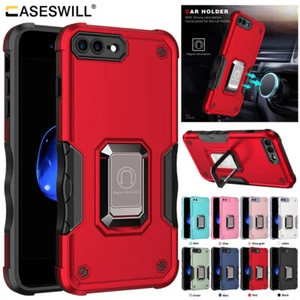 For iPhone 8 7 Plus SE 2022 2020 Shockproof Stand Case Cover + Screen Protector - Picture 1 of 28