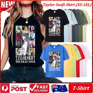 Adults Taylor Swiftie Summer Short Sleeve T-Shirt Tops Costume Casual Tees HOT - Picture 1 of 34
