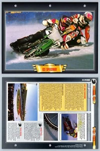 Ice Speedway - Motorbike Sports - Atlas Motorbike Fact File Card - Picture 1 of 1