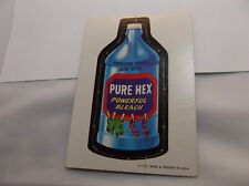 1967 Topps Wacky Packs #16 Pure Hex (Fair Condition) Ungraded (3331)