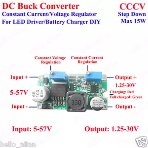 3A DC-DC Constant Current Voltage Step-Down Regulator LED Driver Battery Charger - Picture 1 of 4