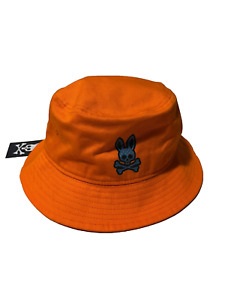 Psycho Bunny Alloy Orange Bucket Hat One Size