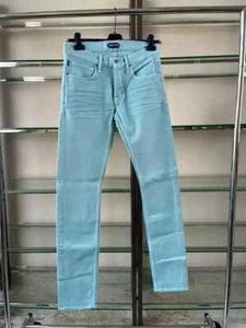 Tom Ford , Slim Fit Denim in Turquoise BNWT 30 - Picture 1 of 18