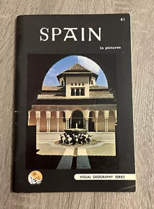 Folleto Turístico Serie Geografía Visual España 1962 Vintage En Imágenes - Imagen 1 de 11