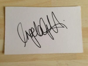 Angela Griffiths Autogramm signed 6x3,7 Karte AFTAL - Bild 1 von 3