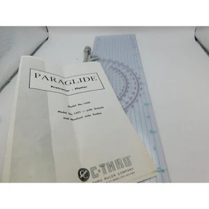 Vintage C-Thru P-72 Paraglide Protractor Plotter Nautical Ruler - Picture 1 of 6