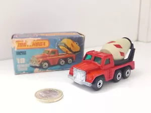 MATCHBOX LESNEY VINTAGE SERIE 75 SUPERFAST NEW 19 CEMENT TRUCK 241039 - Foto 1 di 5
