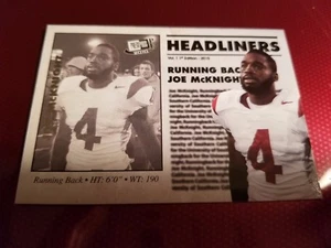 JOE McKNIGHT (SP) RC HEADLINERS #31 NEW YORK JETS USC TROJANER 2010 PRESSEAUSWEIS PE - Bild 1 von 3