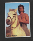 Large 1986 Dutch PATRICK SWAYZE TV/Movie Star Card