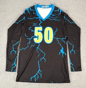 Mizuno Long Sleeve Shirt Positively Charged VBC 50 Size Large - Picture 1 of 5
