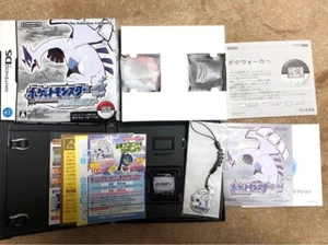 Nintendo DS Software Pokemon SoulSilver With Box & Manual Used Good Condition - Picture 1 of 13