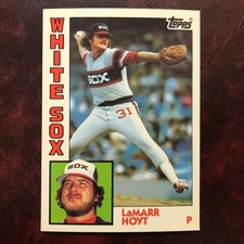 1984 Topps TIFFANY Set LAMARR HOYT #97 CHICAGO WHITE SOX ** MINT ** HIGH GRADE 