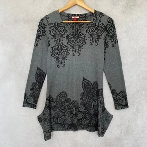 Joe Browns Grey Mini Dress Long Sleeve Women's Size UK 8 - Picture 1 of 7