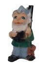 Garden gnome approx. 14cm Hunter & Dog Numbered 822/54 Hard Rubber