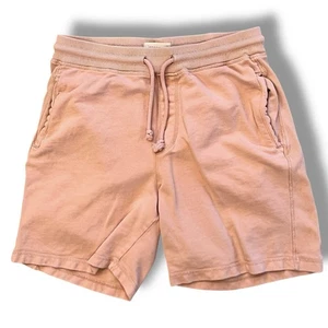 Pantalones Cortos de Sudadera Free Planet Para Hombres Acero Malva Color Rosa Pesado Talla S (30) - Imagen 1 de 7