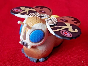 Figura "GENUINA" MOTHRA ENSKY PVC SOFUBI SOFVI SD MINI L 2.4" 6cm UK🚚� GODZILLA - Imagen 1 de 14