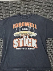 San Francisco 49er Farewell To Candlestick Park Men's Black T Shirt Size Unknown - Picture 1 of 6