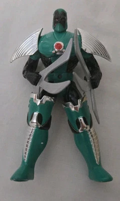 Marvel IRON MAN Green Samurai Armor 1996 ToyBiz 5" Vintage Hero Action Figure - Image 1 of 2