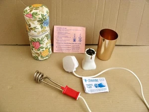 Travel immersion element Coffee tea Plugs Beaker Case Instructions - Picture 1 of 1