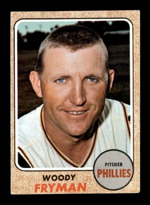 1968 Topps #112 Woody Fryman   VG/VGEX X3561775 - Image 1 of 3