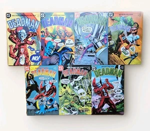 Deadman 1-7 #1 2 3 4 5 6 7 Serie Completa Cómics DC 1985 VF 9.0 Neal Adams - Imagen 1 de 10