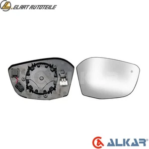 SPIEGELGLAS AUßENSPIEGEL 6434881 FÜR PEUGEOT 208II2008II OPEL CORSA/Hatchback   - Bild 1 von 8