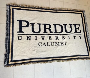 Purdue University Arazzo Coperta Tessuto Lancio 46 X 68 Portellone Collegio - Foto 1 di 9