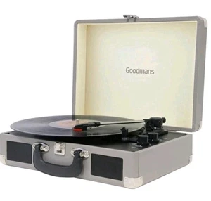 Goodmans Revive Bluetooth Stereo 3 Geschwindigkeiten Plattenspieler - Neu - Bild 1 von 3