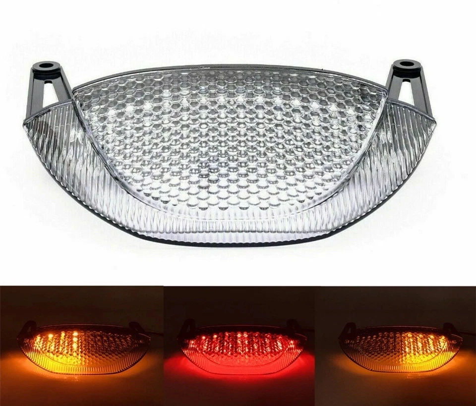 Luz traseira de freio LED sinais de seta para 2007-2012 Honda CBR600RR CBR 600RRA - Imagem 1 de 4